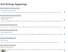 Tablet Screenshot of knitpickings.blogspot.com
