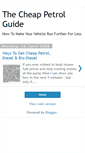 Mobile Screenshot of cheappetrolprices.blogspot.com