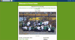 Desktop Screenshot of forestfields-year6.blogspot.com