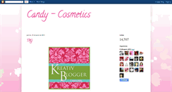 Desktop Screenshot of candy-cosmetics.blogspot.com