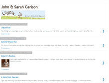 Tablet Screenshot of johnsarahcarlson.blogspot.com