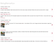 Tablet Screenshot of belogmamaalya.blogspot.com