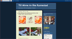 Desktop Screenshot of akerunnestad.blogspot.com