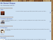 Tablet Screenshot of birdemetutopya.blogspot.com