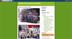Desktop Screenshot of grupopromesa.blogspot.com