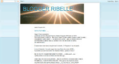 Desktop Screenshot of bloggerribelle.blogspot.com