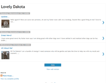 Tablet Screenshot of lovelydakota.blogspot.com