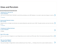 Tablet Screenshot of glassporcelain.blogspot.com