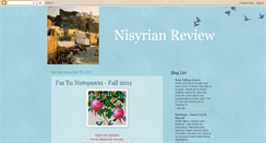 Desktop Screenshot of nisyrianreview.blogspot.com