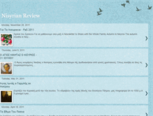 Tablet Screenshot of nisyrianreview.blogspot.com