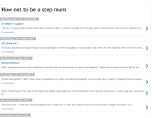 Tablet Screenshot of hownottobeastepmum.blogspot.com