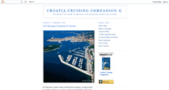 Desktop Screenshot of croatiacruisingcompanion.blogspot.com