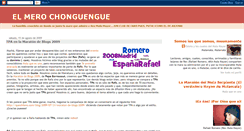 Desktop Screenshot of elmerochonguengue.blogspot.com