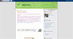 Desktop Screenshot of moebiusparty.blogspot.com