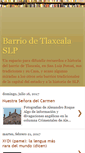 Mobile Screenshot of barriodetlaxcalaslp.blogspot.com