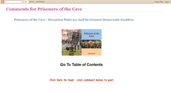 Desktop Screenshot of comments-prisonersofthecave.blogspot.com