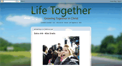 Desktop Screenshot of lifetogethercalgary.blogspot.com