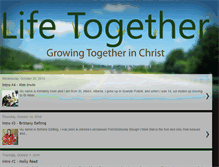 Tablet Screenshot of lifetogethercalgary.blogspot.com