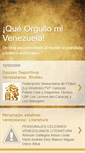 Mobile Screenshot of orgullovenezuela.blogspot.com