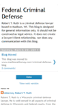 Mobile Screenshot of federalcriminaldefensecounsel.blogspot.com