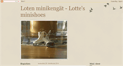 Desktop Screenshot of lottesminishoes.blogspot.com