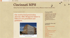 Desktop Screenshot of cincinnatimph.blogspot.com
