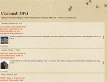 Tablet Screenshot of cincinnatimph.blogspot.com