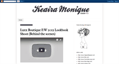 Desktop Screenshot of keairamonique.blogspot.com