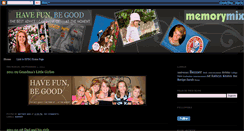 Desktop Screenshot of havefunbegoodmemorymixer.blogspot.com