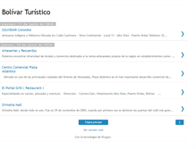 Tablet Screenshot of bolivarturistico.blogspot.com