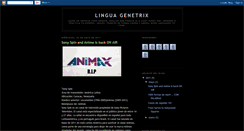 Desktop Screenshot of linguagenetrix.blogspot.com