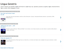 Tablet Screenshot of linguagenetrix.blogspot.com