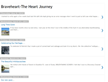 Tablet Screenshot of brokenbraveheart.blogspot.com