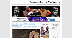 Desktop Screenshot of mosley-vs-mayweather-fight.blogspot.com