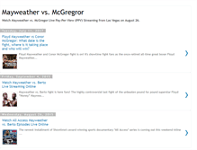 Tablet Screenshot of mosley-vs-mayweather-fight.blogspot.com