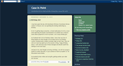 Desktop Screenshot of nancycase.blogspot.com