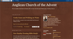 Desktop Screenshot of anglicanchurchoftheadvent.blogspot.com