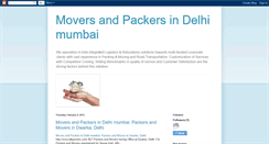 Desktop Screenshot of delhipackersblt.blogspot.com