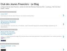 Tablet Screenshot of clubdesjeunesfinanciers.blogspot.com