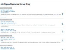 Tablet Screenshot of businessmichigan.blogspot.com
