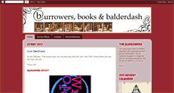 Desktop Screenshot of burrowers.blogspot.com