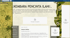 Desktop Screenshot of kembarasufi2010.blogspot.com