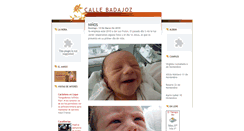 Desktop Screenshot of callebadajoz.blogspot.com