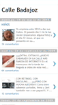 Mobile Screenshot of callebadajoz.blogspot.com