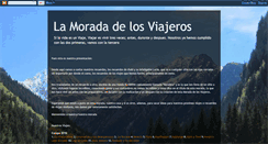 Desktop Screenshot of lamoradadelosviajeros.blogspot.com