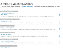 Tablet Screenshot of janeseymour.blogspot.com