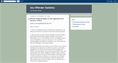 Desktop Screenshot of offenderstatistics.blogspot.com