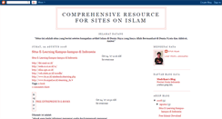 Desktop Screenshot of islam-the-way-of-life.blogspot.com