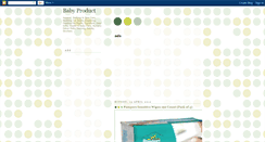 Desktop Screenshot of product-baby.blogspot.com
