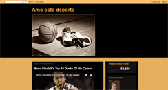 Desktop Screenshot of amoestedeporte.blogspot.com